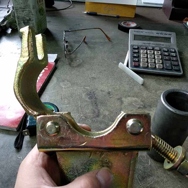 스캐 폴딩 거더