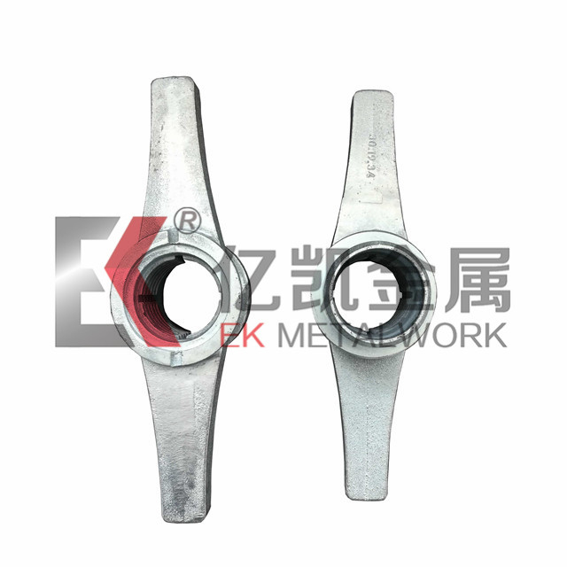 맞춤형 48.3mm 아연 도금 나사 잭 너트를위한 헤드베이스 잭