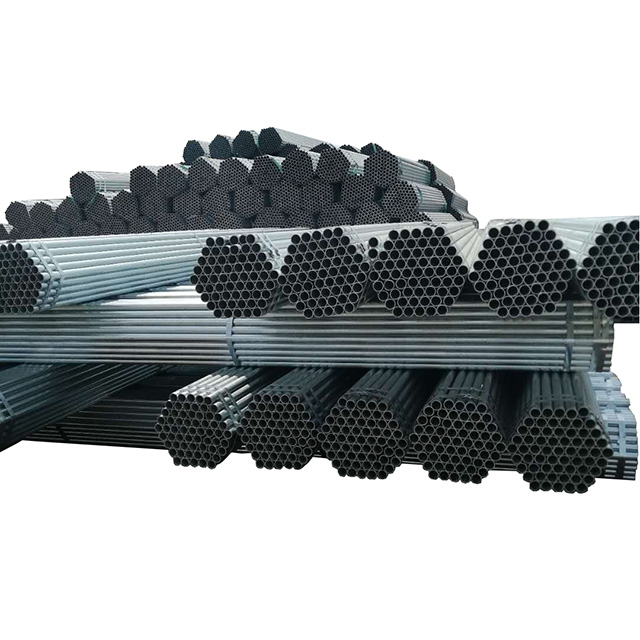 Q235 용접 스캐 폴딩 스틸 아연 도금 튜브