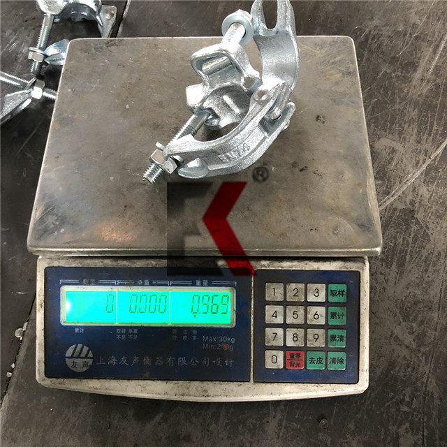 단조 된 이중 스캐 폴딩 커플러