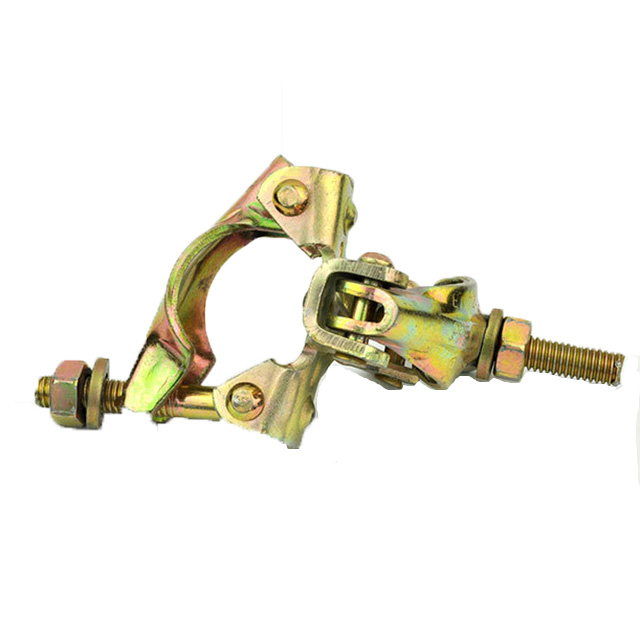 프레스 스캐 폴딩 이중 고정 직각 커플러 