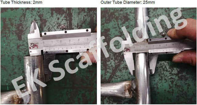 스캐 폴딩 스틸 사다리