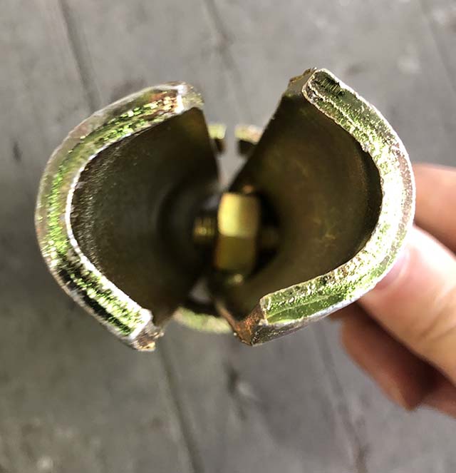 눌린 조인트 핀 12