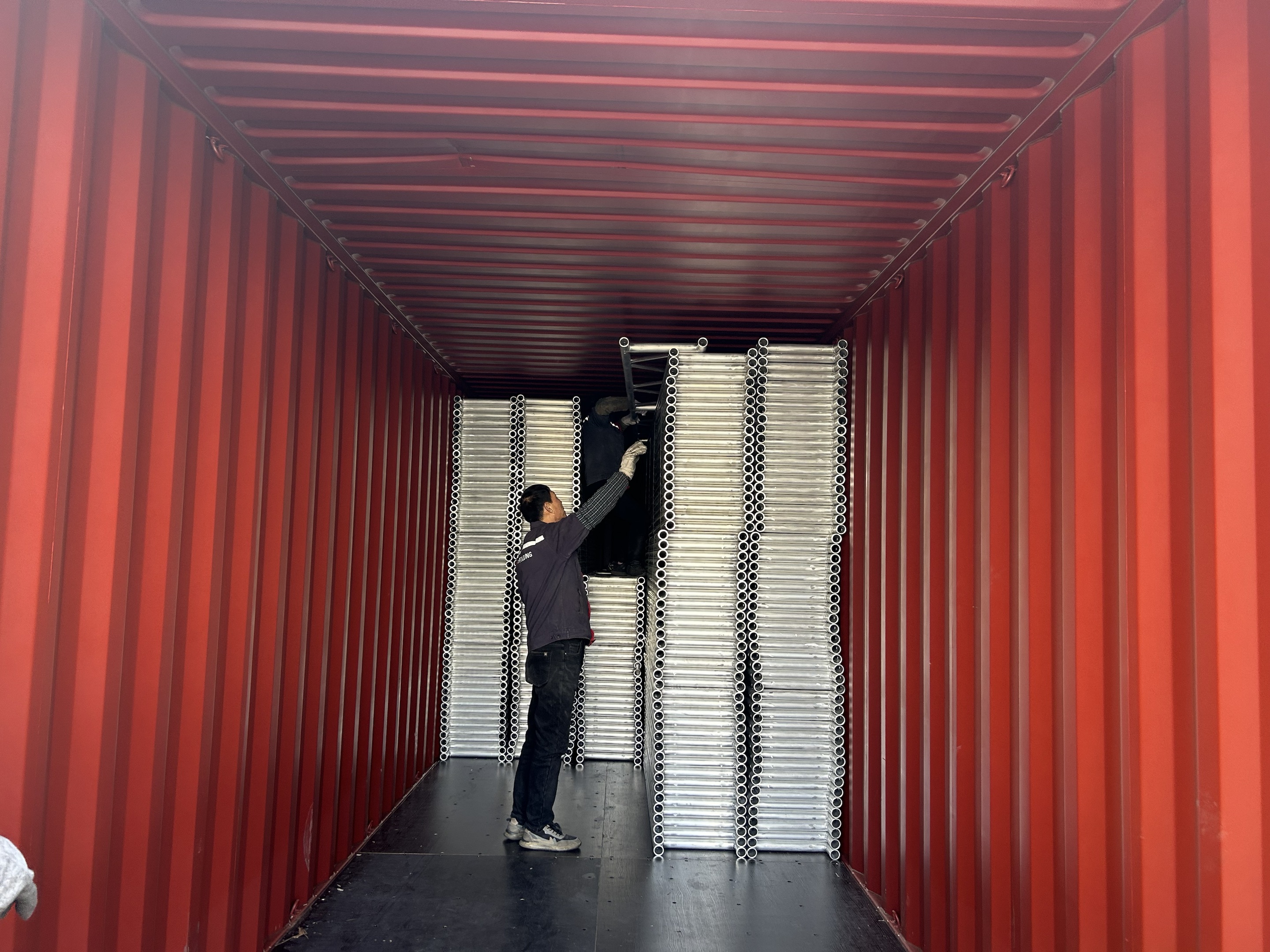 알루미늄 격자 빔 배송