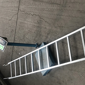 스캐 폴딩 스트레이트 스틸 원숭이 사다리가 아연 도금