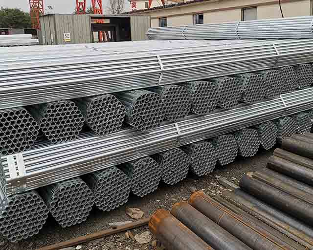 스캐 폴드 튜브 아연 도금 스캐 폴딩 파이프