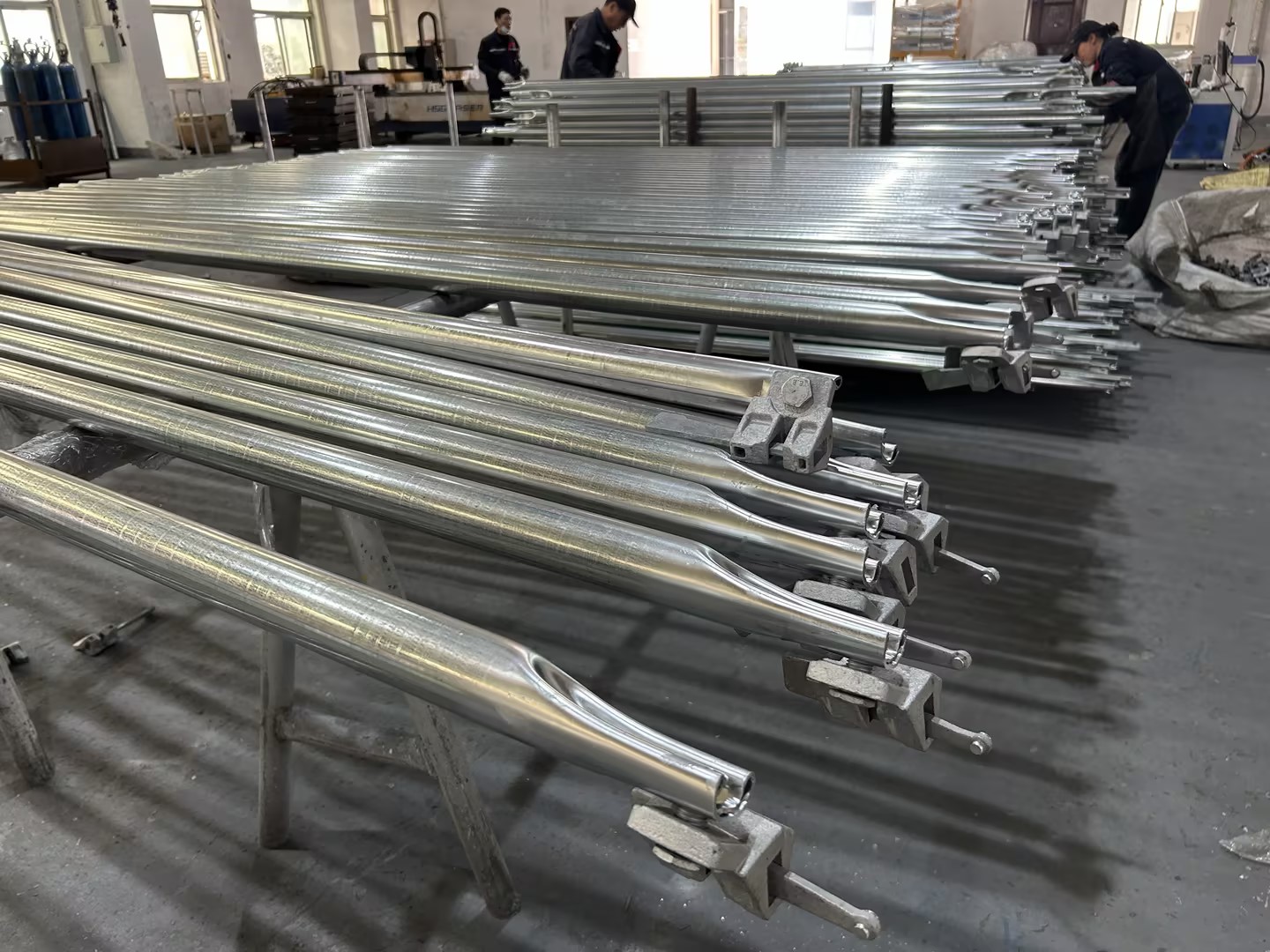 링 록 스캐 폴딩 대각선 버팀대