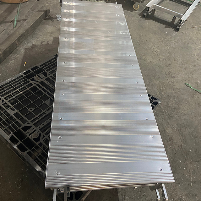 알루미늄 링 록 스캐 폴딩 시스템 표준 플랫폼 1.8m