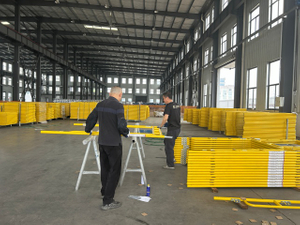 프레임을 통해 걷습니다