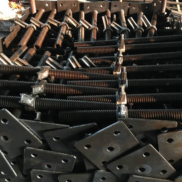 블랙 스캐 폴딩 조절 가능한 솔리드 스크류베이스 잭 