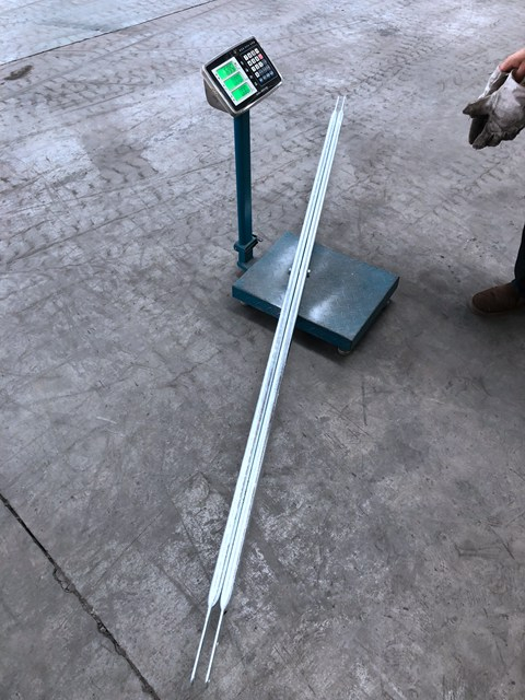 사전 아연 도금 프레임 스캐 폴딩 크로스 브레이스