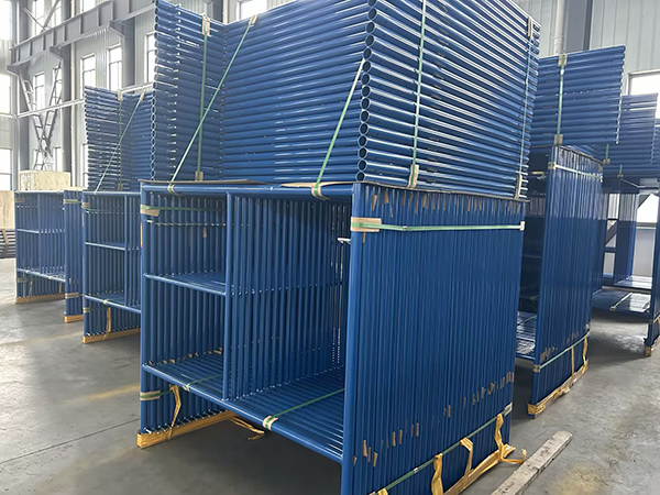 프레임을 통해 걷습니다