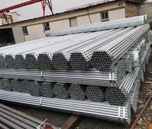 스캐 폴드 스틸 튜브 아연 도금 스캐 폴딩 파이프