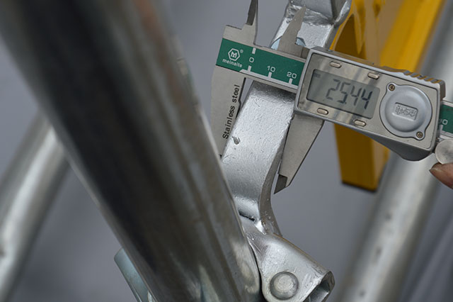 스프링 사다리 액세스 작동 스캐 폴딩 안전 게이트