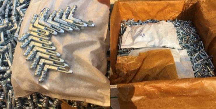 스캐 폴딩 후크 핀