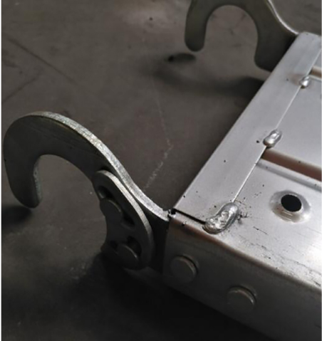 후크가있는 캣워크 워크 보드