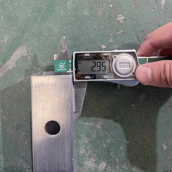 알루미늄 링 록 스캐 폴딩 계단 핸드 레일 