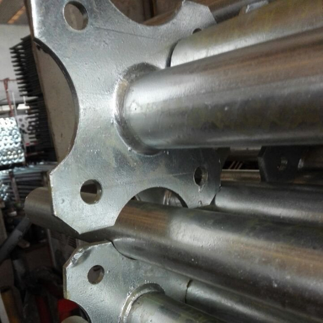 GI 아연 도금 스캐 폴딩 스틸 소품