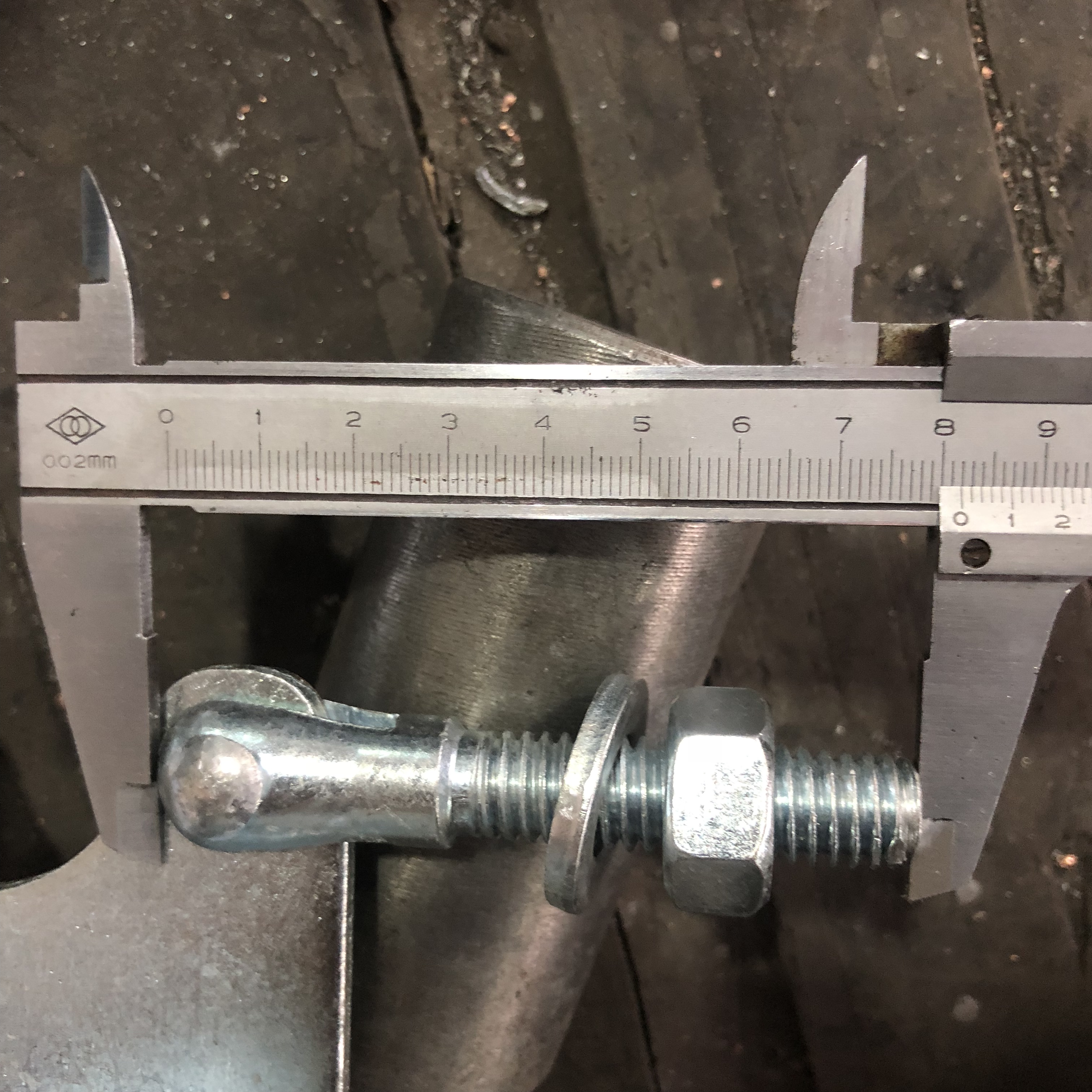 보드 유지 커플러 크기 