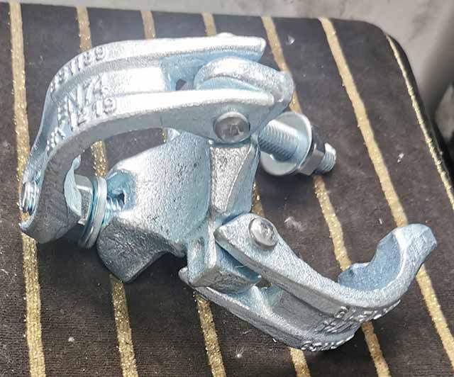 단조 스캐 폴드 전기 고정 커플러