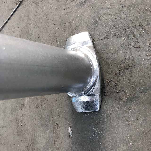 Cuplock 스캐 폴딩 시스템 수평 