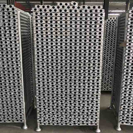 900mm 아연 도금 Cuplock 스캐 폴딩 시스템 원장