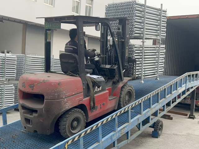 링 록 스캐 폴딩 시스템