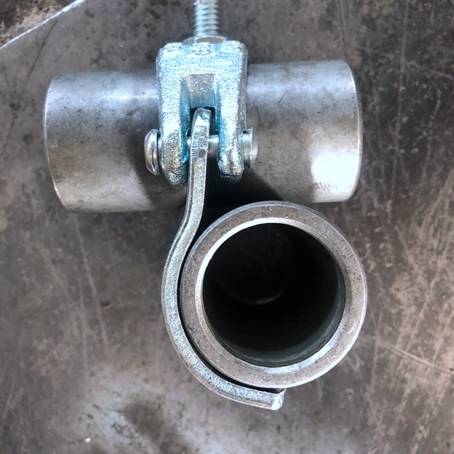 독립적 인 스캐 폴드 피팅 클램프 드롭 단조 EN74 커플러 퍼플 로그 스캐 폴딩