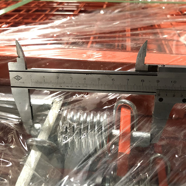 스캐 폴딩 스프링 안전 게이트