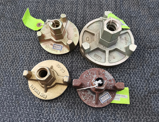 형태 작품 타이로드, 윙 너트 및 워터 스토퍼