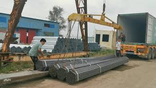 스캐 폴딩 파이프 하중