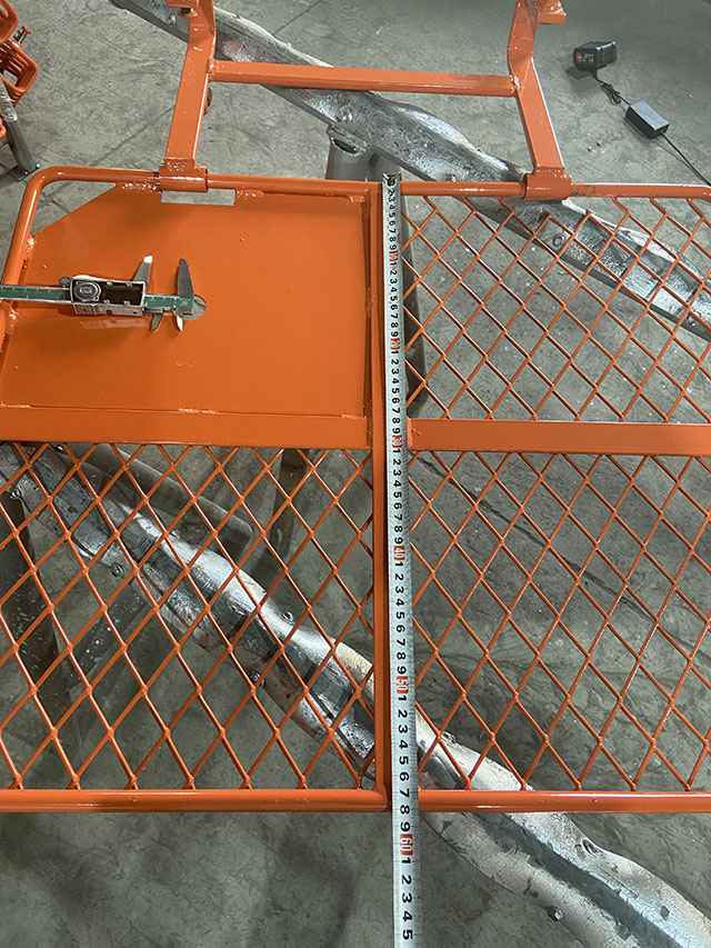 파우더 코팅 스캐 폴딩 트랩 도어