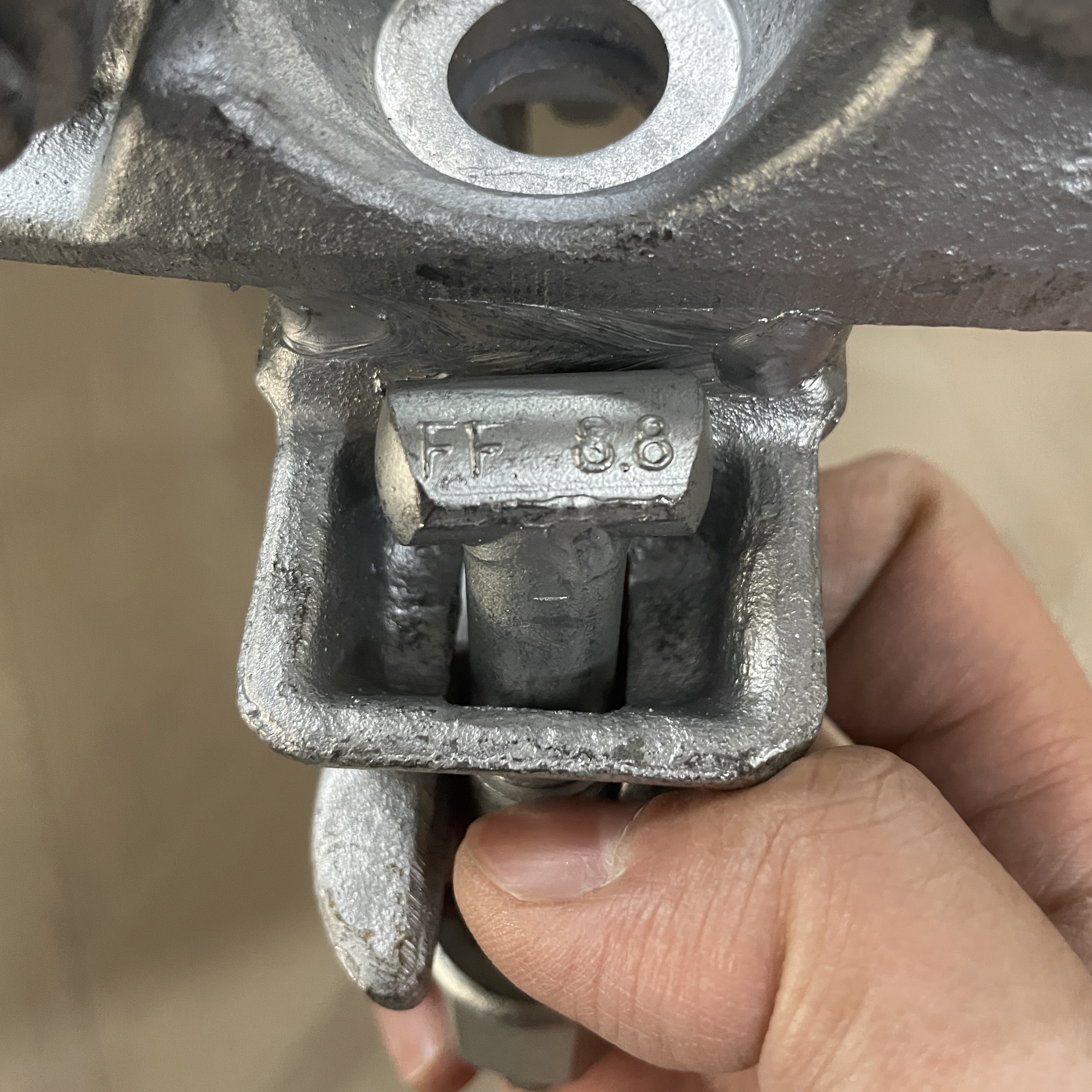 더블 커플러 60 X 60 특수형 비계 클램프