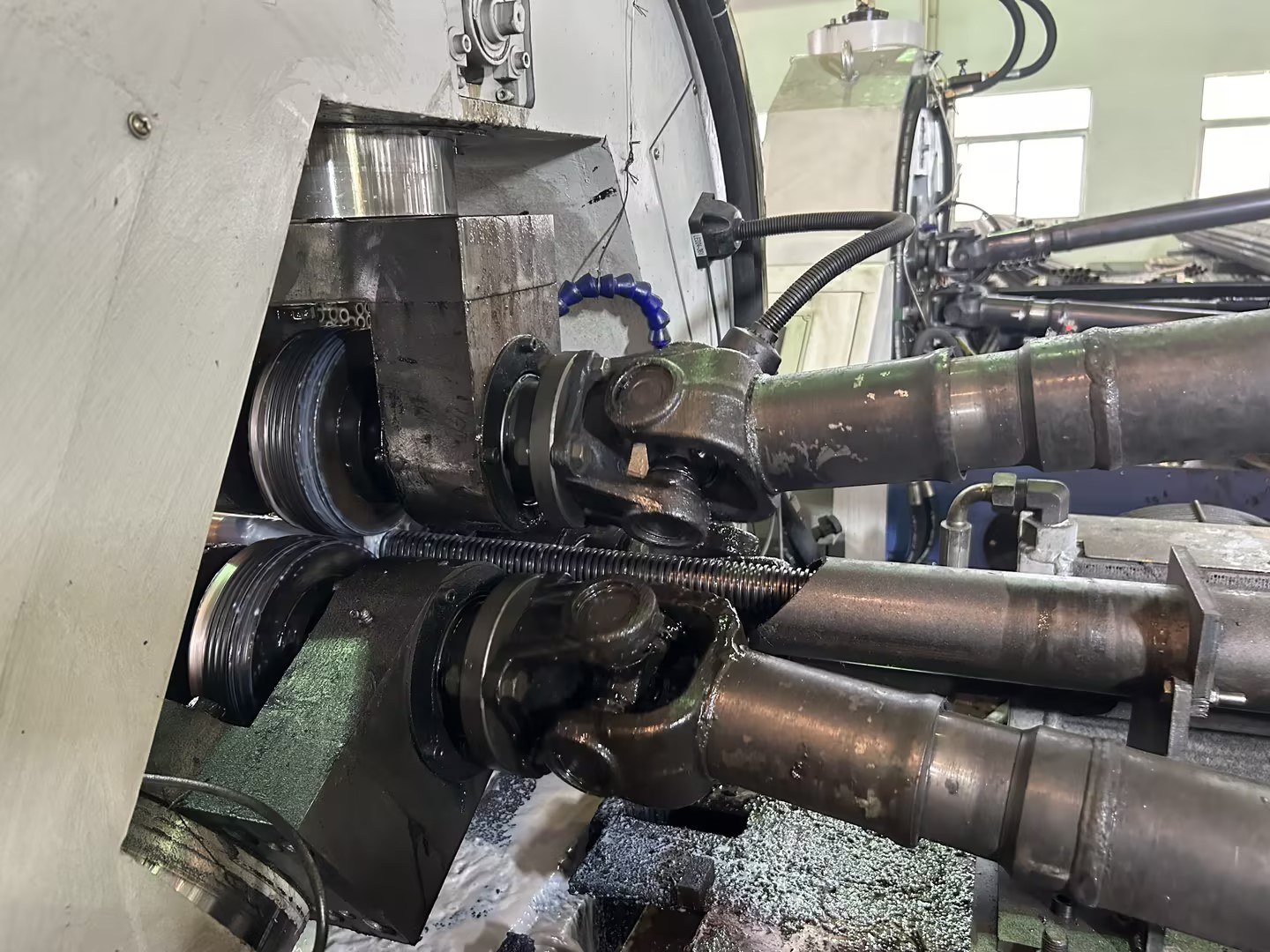 강관 나사 압연 