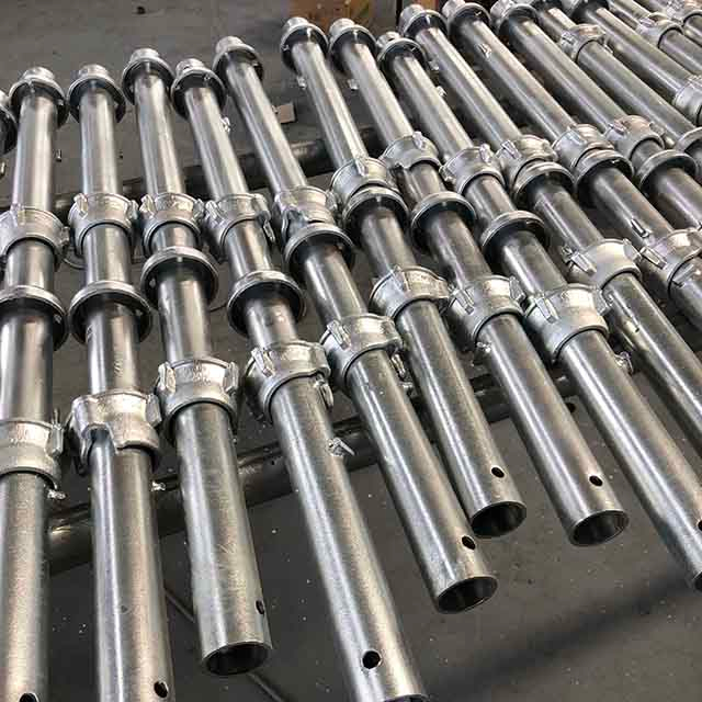 1000mm HDG Cuplock 스캐 폴딩 수직 