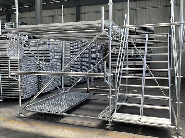 링 록 스캐 폴딩 시스템