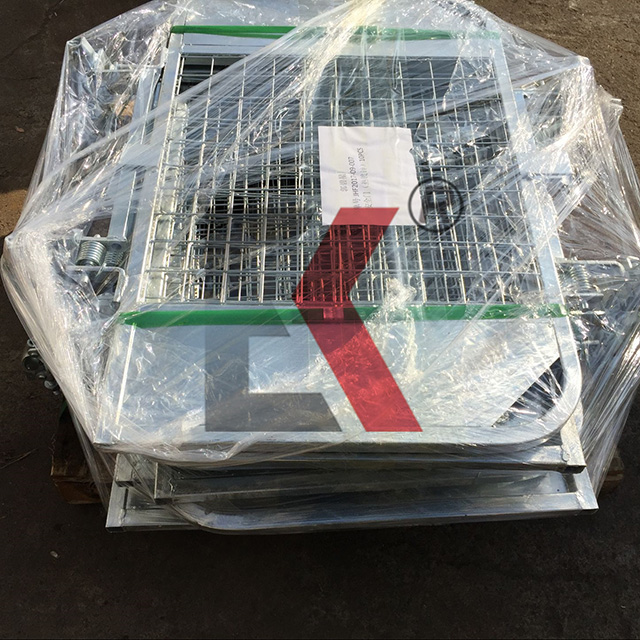 아연 도금 스캐 폴딩 게이트 