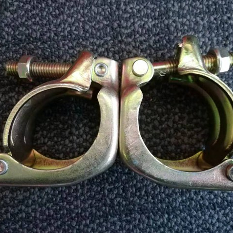 컬러 아연 도금 스캐 폴딩 프레스 스위블 커플러