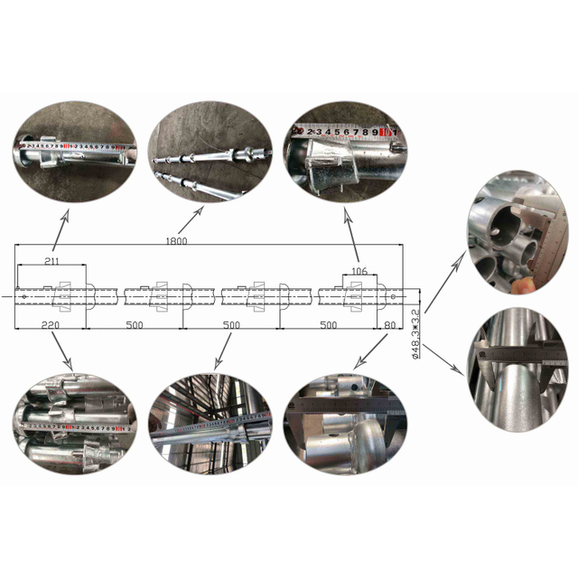 Cuplock 스캐 폴딩 