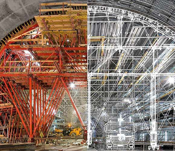 EK 스캐 폴딩 제조업체 사례