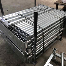 1.2m HDG Transom Cuplock 스캐 폴딩 시스템