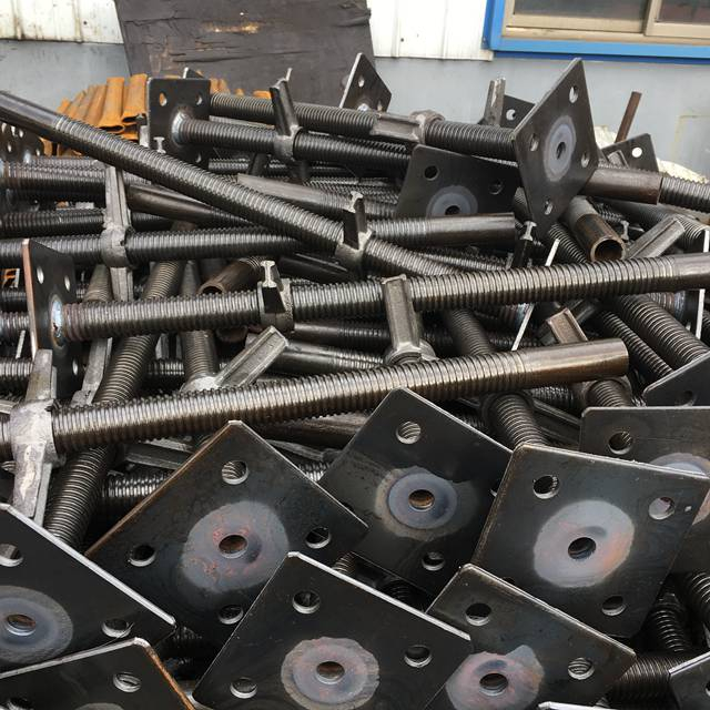 블랙 스캐 폴딩 중공 나사베이스 잭 