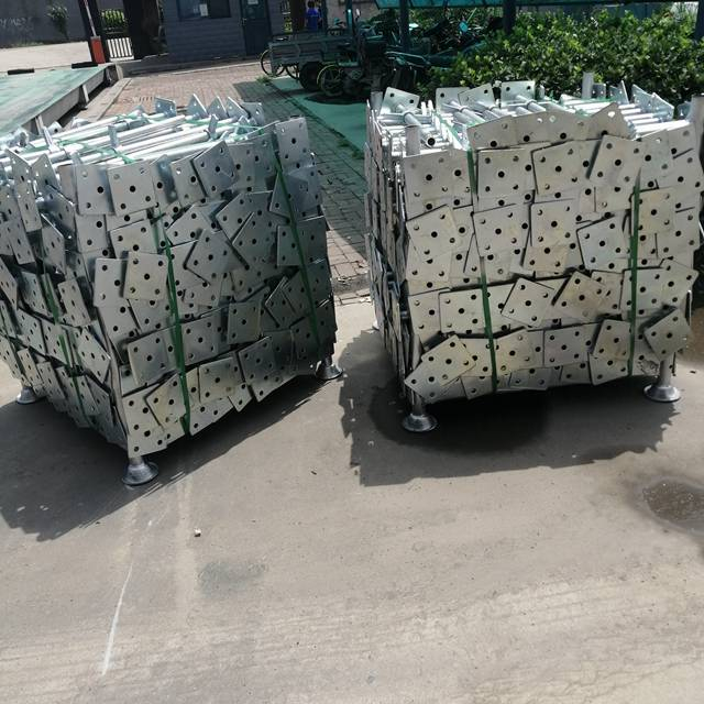 HDG 스캐 폴딩 중공 나사베이스 잭