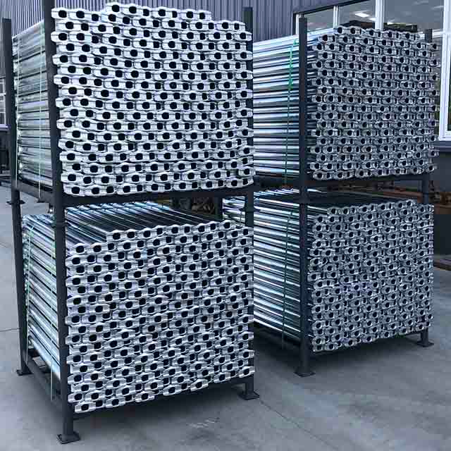 1200mm HDG Cuplock 스캐 폴딩 시스템 원장