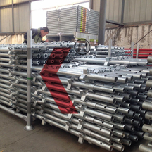 호주 고객 공통 사용 스캐 폴딩 kwikstage 시스템 galanized 수직 표준