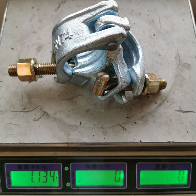 아연 도금 일반 강하 단조 고정 커플러