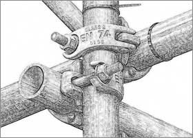 다양한 비계 커플러의 주요 이점