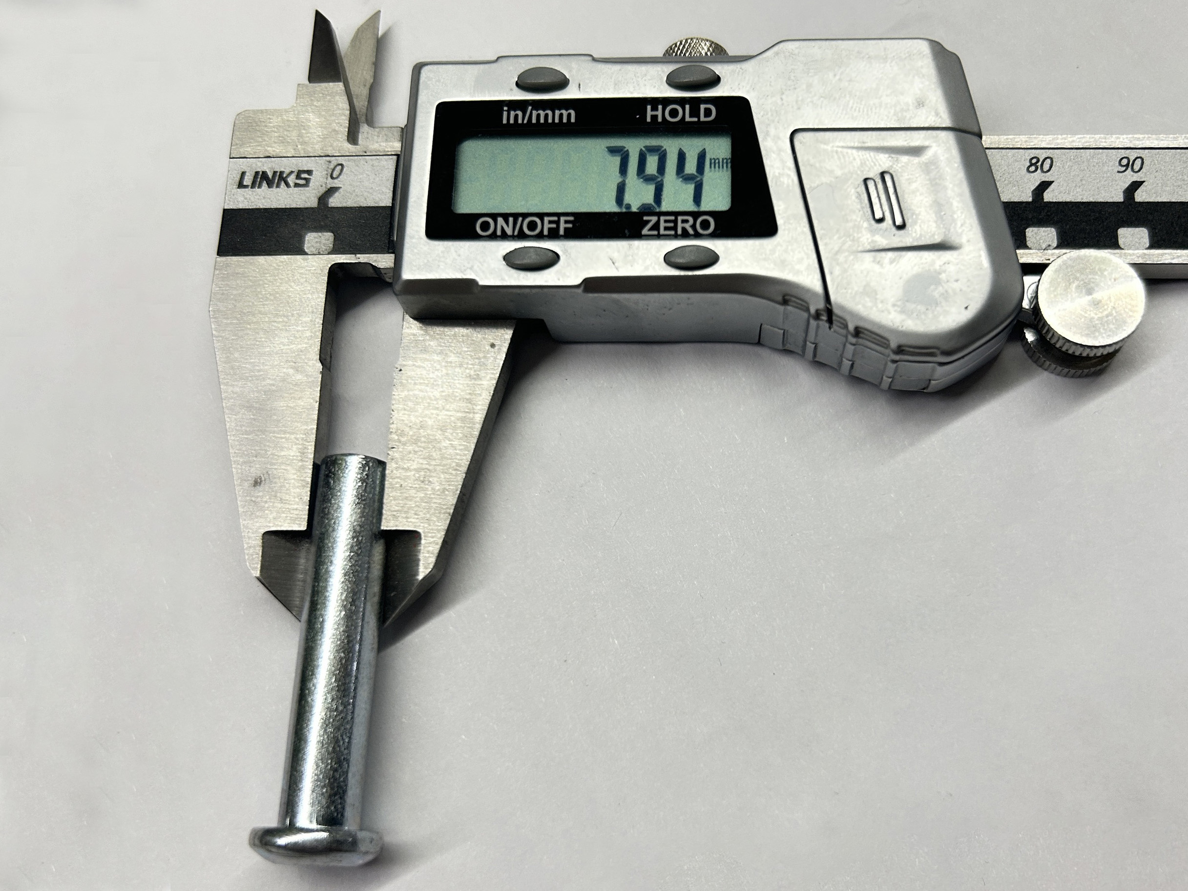 비계 커플러 리벳 크기 