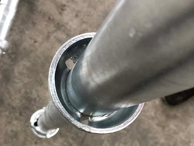 Cuplock 스캐 폴딩 표준