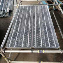 고리가있는 아연 도금 스캐 폴딩 판자 워크 보드